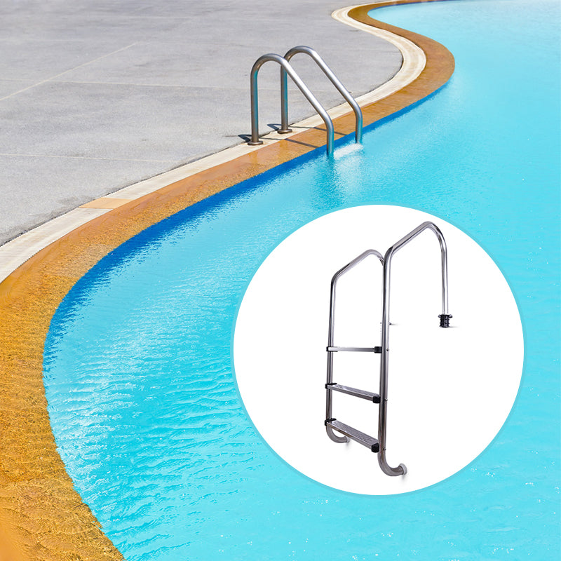 3 - Step Swimming Pool Ladder With Stainless Steel Steps