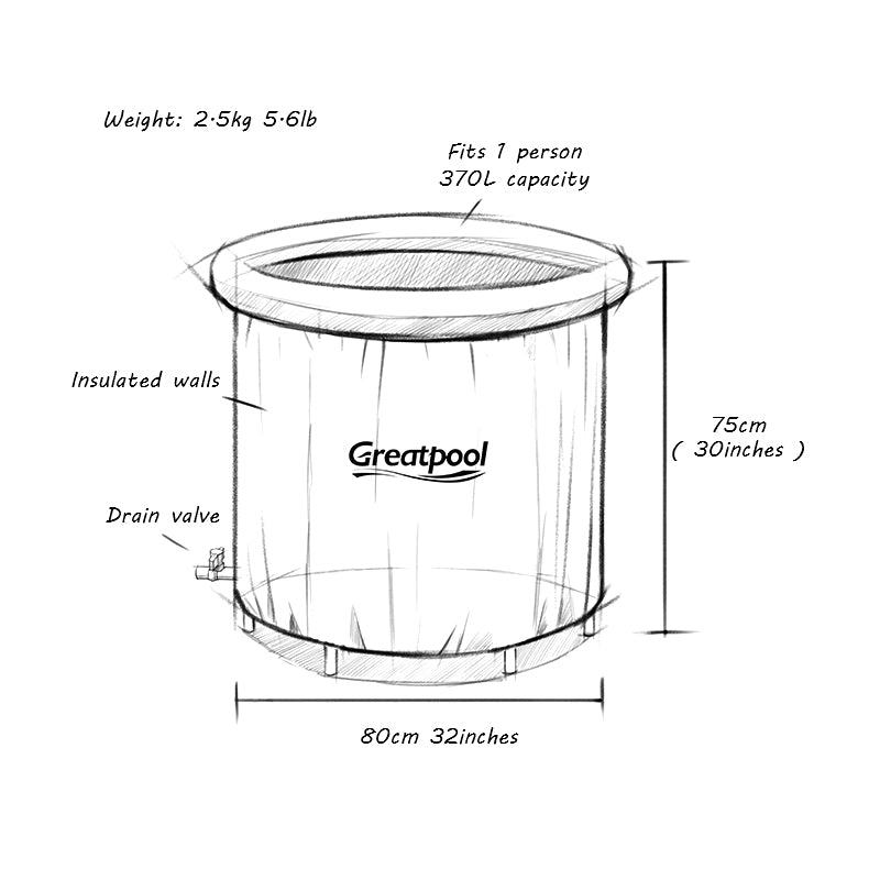 Portable Cold Plunge Tub